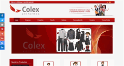 Desktop Screenshot of colexuniformes.com
